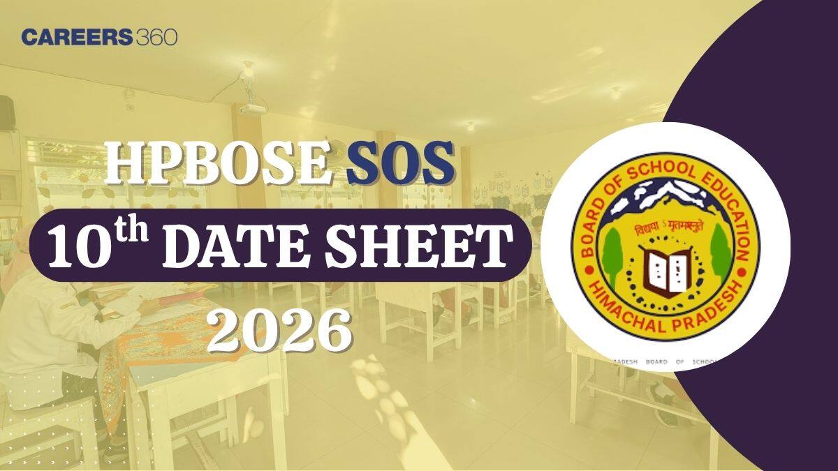 HPBOSE SOS 10th Date Sheet 2026, Check HP Board SOS 10th Exam Schedule